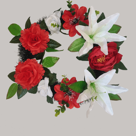 Венок на похороны бескаркасный